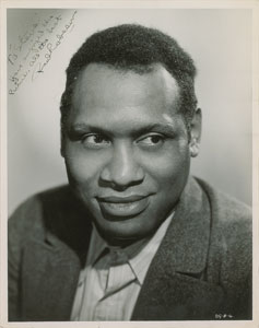 Lot #817 Paul Robeson