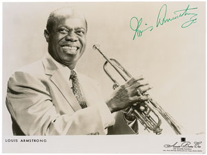 Lot #519 Louis Armstrong
