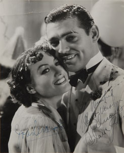 Lot #750 Clark Gable and Joan Crawford - Image 1