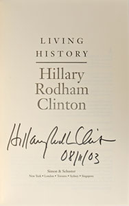 Lot #73 Bill and Hillary Clinton - Image 3