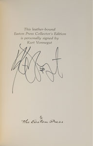 Lot #474 Kurt Vonnegut