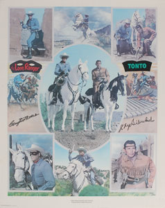 Lot #780 The Lone Ranger: Moore and Silverheels