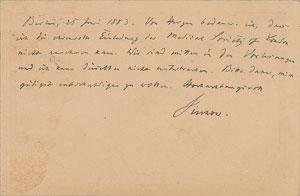 Lot #187 Rudolf Virchow - Image 1