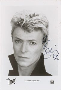 Lot #525 David Bowie