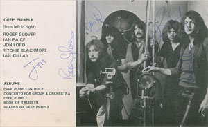 Lot #539 Deep Purple - Image 1