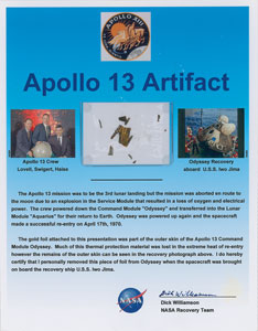 Lot #341 Apollo 13