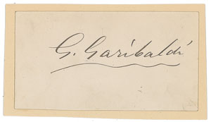 Lot #229 Giuseppe Garibaldi - Image 1