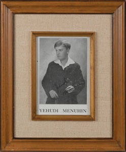 Lot #484 Yehudi Menuhin - Image 2