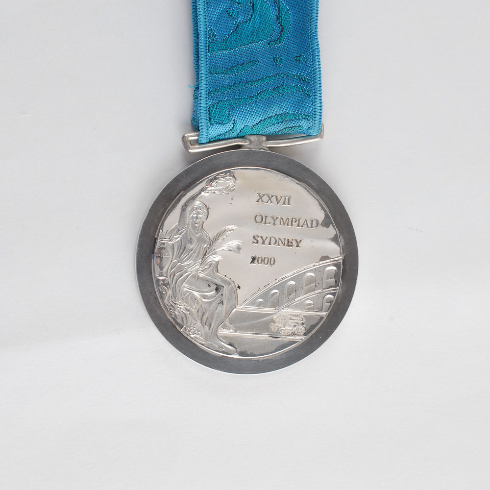 Lot #9156 Sydney 2000 Summer Olympics Silver Winner’s Medal for Baseball