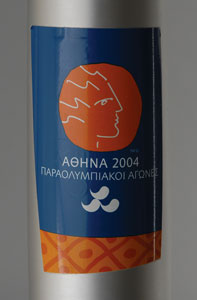 Lot #9160 Athens 2004 Summer Paralympics Torch - Image 4