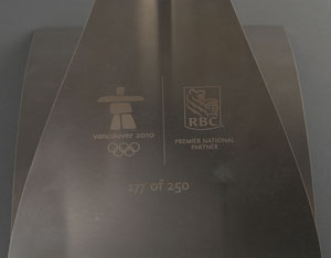 Lot #9167 Vancouver 2010 Winter Olympics Torch - Image 7