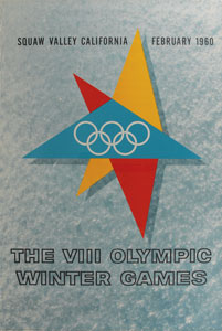 Lot #9095 Squaw Valley 1960 Winter Olympics Poster - Image 1