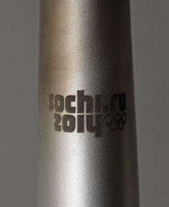 Lot #9169 Sochi 2014 Winter Olympics Torch - Image 3