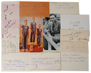 Lot #9175 Olympics Collection of (11) Signed Items - Image 1