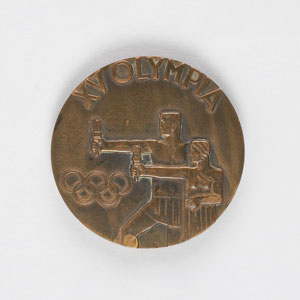Lot #9080 Helsinki 1952 Summer Olympics Bronze Participation Medal - Image 2