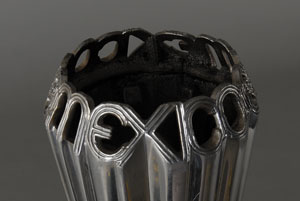 Lot #9110 Mexico City 1968 Summer Olympics ‘Cast Black Leather’ Torch - Image 3