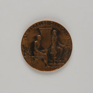 Lot #9046 Los Angeles 1932 Summer Olympics Bronze Participation Medal - Image 1
