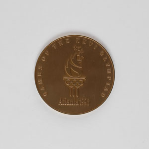 Lot #9153 Atlanta 1996 Summer Olympics Bronze Participation Medal - Image 1