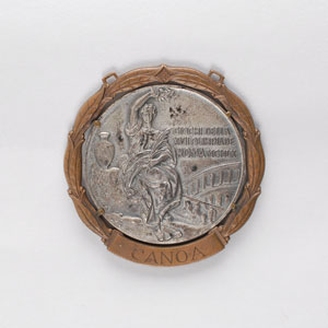 Lot #9099 Rome 1960 Summer Olympics Silver Winner’s Medal - Image 1