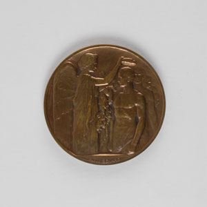 Lot #9036 Paris 1924 Summer Olympics Bronze Participation Medal - Image 2