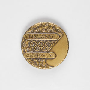 Lot #9155 Nagano 1998 Winter Olympics Bronze