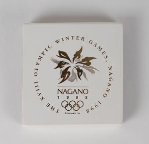 Lot #9155 Nagano 1998 Winter Olympics Bronze Participation Medal - Image 3
