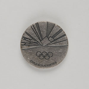 Lot #9164 Torino 2006 Winter Olympics Participation Medal - Image 2