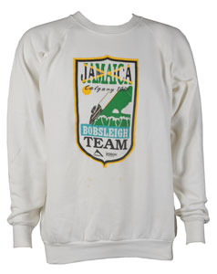 Lot #9139 Calgary 1988 Winter Olympics: Jamaican Bobsled Team Sweatshirt - Image 1