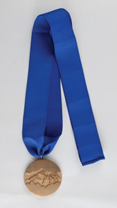 Lot #9136 Calgary 1988 Winter Olympics Bronze Demonstration Sports Winner’s Medal - Image 4