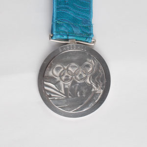 Lot #9156 Sydney 2000 Summer Olympics Silver Winner’s Medal for Baseball - Image 2