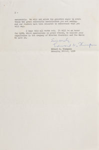 Lot #370 Mercury Astronaut LIFE Magazine Pitch Letter - Image 2