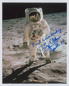 Lot #340 Buzz Aldrin - Image 1