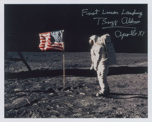 Lot #341 Buzz Aldrin - Image 1