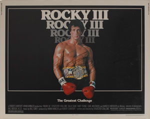 Lot #811 Sylvester Stallone