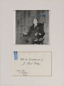 Lot #227 J. Paul Getty - Image 1