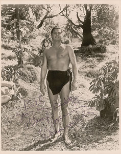 Lot #814 Johnny Weissmuller - Image 1