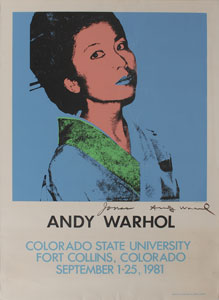 Lot #408 Andy Warhol