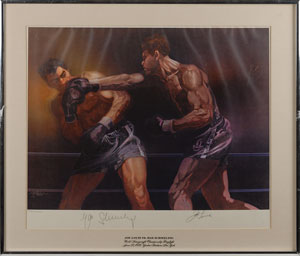 Lot #852 Joe Louis and Max Schmeling