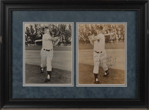 Lot #828 Mickey Mantle and Roger Maris