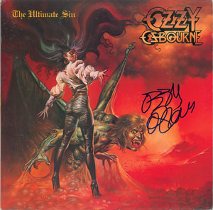 Lot #550 Ozzy Osbourne - Image 1