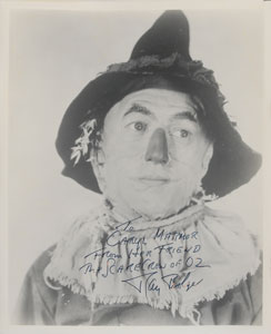 Lot #820 Wizard of Oz: Ray Bolger