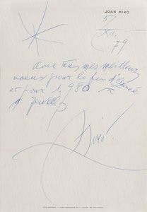 Lot #388 Joan Miro