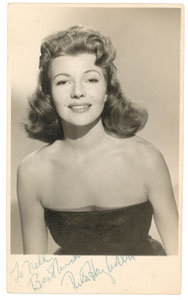 Lot #786 Rita Hayworth - Image 1