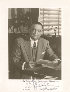 Lot #233 J. Edgar Hoover
