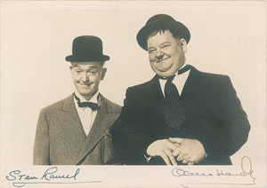 Lot #642 Laurel and Hardy
