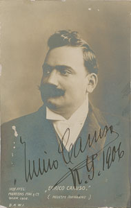 Lot #509 Enrico Caruso - Image 1