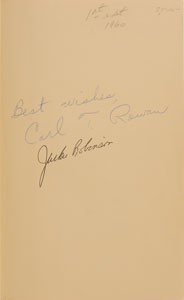 Lot #830 Jackie Robinson - Image 1