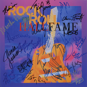 Lot #557 Rock & Roll Hall of Fame - Image 1