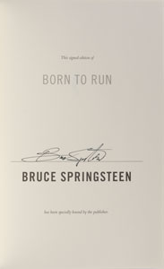 Lot #562 Bruce Springsteen