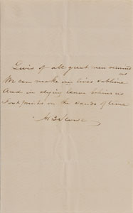 Lot #473 Harriet Beecher Stowe - Image 1